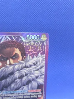 One Piece A Fist of Divine Speed Charlotte Katakuri OP11-062 Alternate Alt Art - Image 4