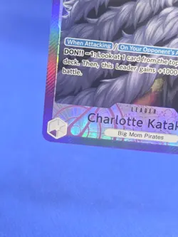 One Piece A Fist of Divine Speed Charlotte Katakuri OP11-062 Alternate Alt Art - Image 5