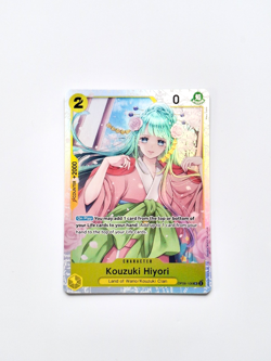 One Piece TCG - Kouzuki Hiyori - Wings of the Captain SR OP06-106 NM - Image 1