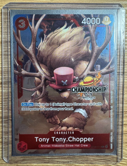 One Piece TCG Tony Tony.Chopper OP04-010 Championship Card - Image 1