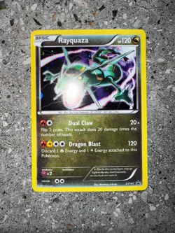 Pokemon TCG Cards Rayquaza XY141 Black Star Promo Holo NM - Image 3