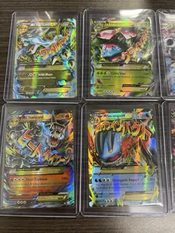Lot of 7 Cards Fan Art Pokemon Cards NM/M Including Mega Charizard 108/106 - Image 2