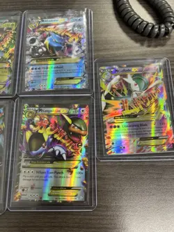 Lot of 7 Cards Fan Art Pokemon Cards NM/M Including Mega Charizard 108/106 - Image 3