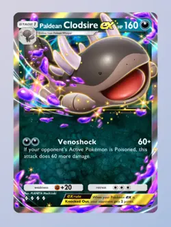 (Digital Card) Clodsire EX, Pokemon TCG Pocket, English, Shining Reverly set - Image 1