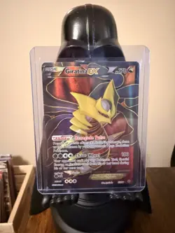 Giratina EX 93/98 Textured Full Art Pokemon Card - MP - Image 1