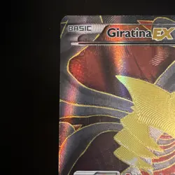 Giratina EX 93/98 Textured Full Art Pokemon Card - MP - Image 4