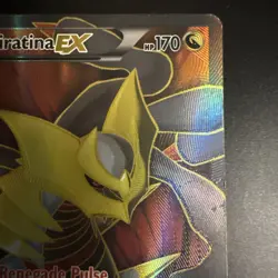 Giratina EX 93/98 Textured Full Art Pokemon Card - MP - Image 5