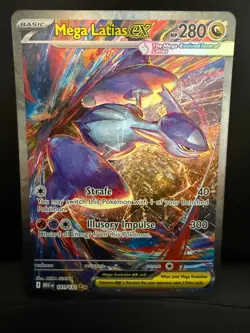 Mega Latias ex 181/132 Mega Evolution SIR Pokemon TCG Card NM - Image 1