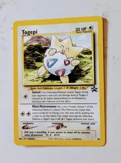 Pokemon Card Togepi # 30 - Black Star Promo - Image 1
