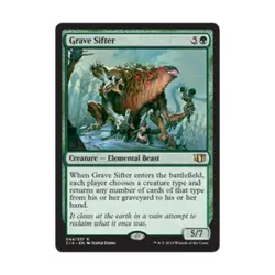 WOTC MtG Commander 2014 Grave Sifter (R) EX - Image 1