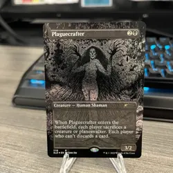 Magic The Gathering Plaguecrafter (Borderless) (Foil Etched) Secret Lair Drop - Image 1