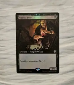 Viscera Seer Extended Art Commander Legends MTG Near Mint Foil NM - Image 1