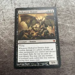 Hellcarver Demon - Rise of the Eldrazi - MTG Magic the Gathering - MP - Image 1