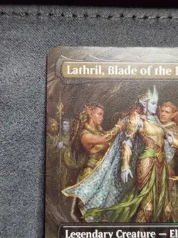 Lathril, Blade of the Elves (Borderless) - Foundations (FDN) - 349 - MTG - NM - Image 4