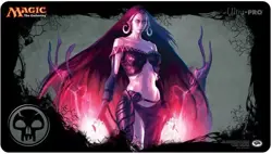 MTG Liliana Playmat Mana 4 Black Swamp Ultra PRO Magic the Gathering - Image 1