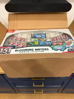 Pokemon TCG Scarlet & Violet - 151 Blooming Waters Collection Box - Case of 6 - Image 2