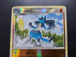 Pokemon - Lucario 19/95 Reverse Holo Heart Gold Soul Silver Unleashed - Image 2