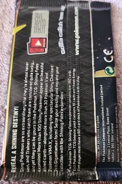 Pokemon TCG Shining Fates Booster Pack 753569127335 - Image 2