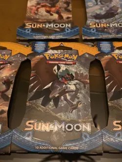 Pokemon Sun & Moon Booster Pack Factory Sealed - 7 Packs 820650801945 - Image 3