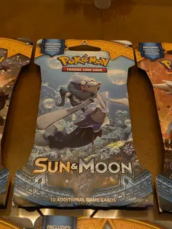 Pokemon Sun & Moon Booster Pack Factory Sealed - 7 Packs 820650801945 - Image 5
