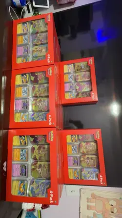 Pokemon TCG Scarlet and Violet Mini Tins 151 Sam’s New Sealed 4 Pack Lot Of 9 - Image 1