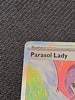 2023 Pokemon SV Paradox Rift PAR EN Parasol Lady #238/182 - Image 2