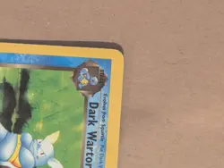 Dark Wartortle 46/82 1st Edition Team Rocket Pokemon 2000 - Image 3