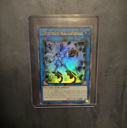 Crystron Halqifibrax Ultra Rare Holo- Yugioh GFP2-EN149 In Hand New NM Ships Now - Image 1