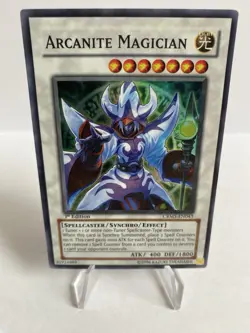 Yu-Gi-Oh! TCG Arcanite Magician CRMS-EN043 Crimson Crisis 1st Edition LP - Image 1