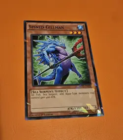 Yugioh Spined Gillman BP03-EN059 Shatterfoil 1st Edition Near Mint! - Image 1