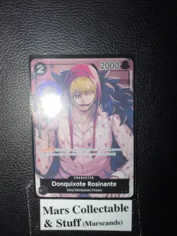 Donquixote Rosinante Alt Art Box Topper OP02-108 Paramount War - One Piece - NM - Image 1