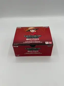 One Piece TCG OP13 Carrying On His Will English Booster Box UNSEALED (Lot of 16) - Image 1