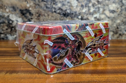 Factory Sealed YuGiOh 5Ds 2010 Red Nova Dragon Tin 5 Packs + 5 Foil Cards New - Image 3