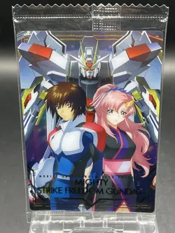 BANDAI Gundam SEED FREEDOM Wafers Card UR No.1-032 MIGHTY STRIKE FREEDOM GUNDAM - Image 2