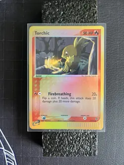 Torchic 77/97 EX Dragon Reverse Holo Pokemon Card NM - Image 5