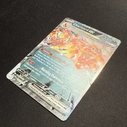 Pokemon TCG Charizard EX Holo Double Rare Card 54/091 Paldean Fates NM - Image 3
