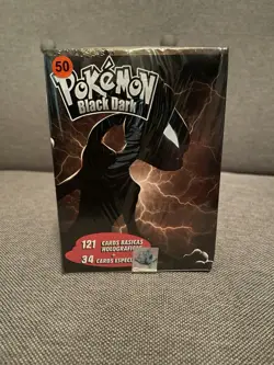 Pokemon Black Dark Box Mewtwo Crystal Card Collection - Image 1