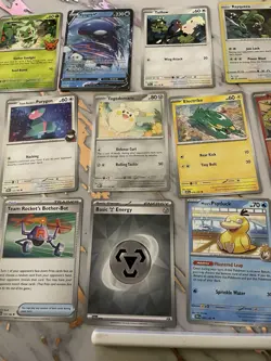 Mixed Lot of 14 Basic Pokemon Trading Cards Nintendo Creatures GAME FREAK - Image 2