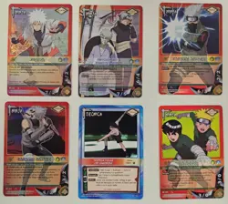 NARUTO CARD GAME 6 Cards Bundle - Image 1