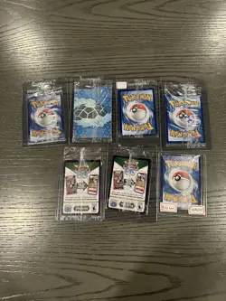 Pokemon TCG - Multi Card Black Star Promo Lot (7) - Sealed Stamped - Image 4