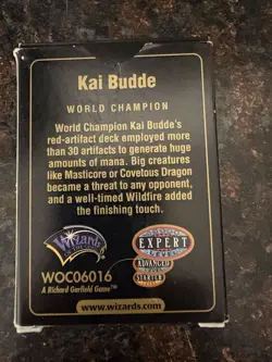 MTG World Championships Tokyo 1999 Kai Budde Deck - Image 2