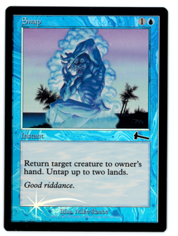 Snap -- MTG (SP+ Quality FOIL) - Urza's Legacy - See pics/scans! - Image 1