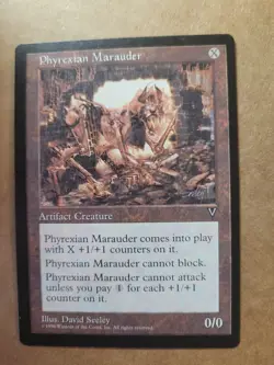 Phyrexian Marauder MTG Visions Magic LP/NM BUY BULK DISCOUNTS! FREE SHIPPING - Image 1