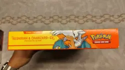 Pokemon TCG Reshiram and Charizard GX Premium Collection Box Sealed - Reduced - Image 5