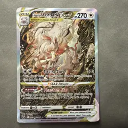 Hisuian Zoroark VSTAR GG56/GG70 Galarian Gallery Crown Zenith Pokemon 2023 NM - Image 1