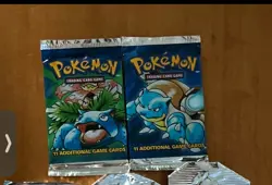 Wizards of the Coast Pokemon Base Set Booster Pack 742818061582 - Image 1