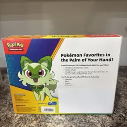 Pokemon TCG: 2023 Paldea Friends Mini Tin Costco 5 Pack New/Factory Sealed - Image 3