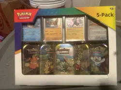 Pokemon Paldea friends mini tin set 5-Pack New - Image 1
