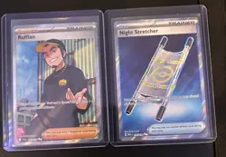 Lot Of Pokemon Illustration Rates, Full Arts, Prismatic Eevee ETB Sealed Promo - Image 2