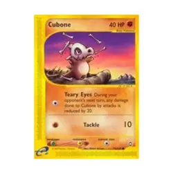 Pokemon Pokemon Aquapolis Cubone (C) #72 Fair - Image 1